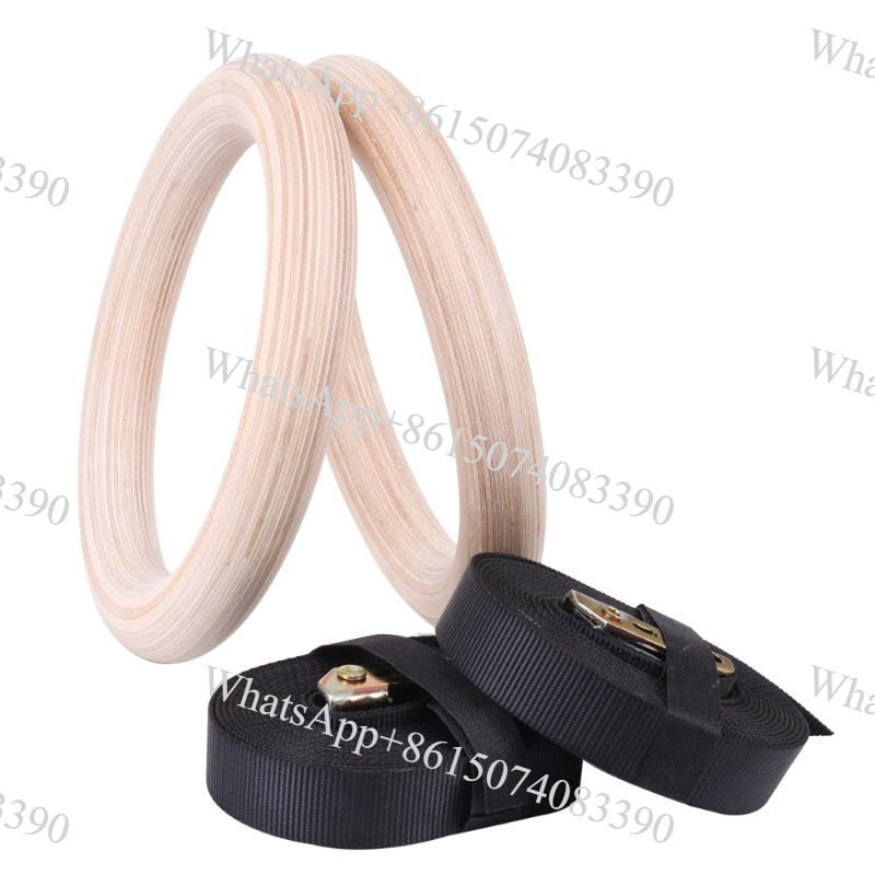 Gymnastic Ring Wood - Birch Wood Gymnastic Rings for Home