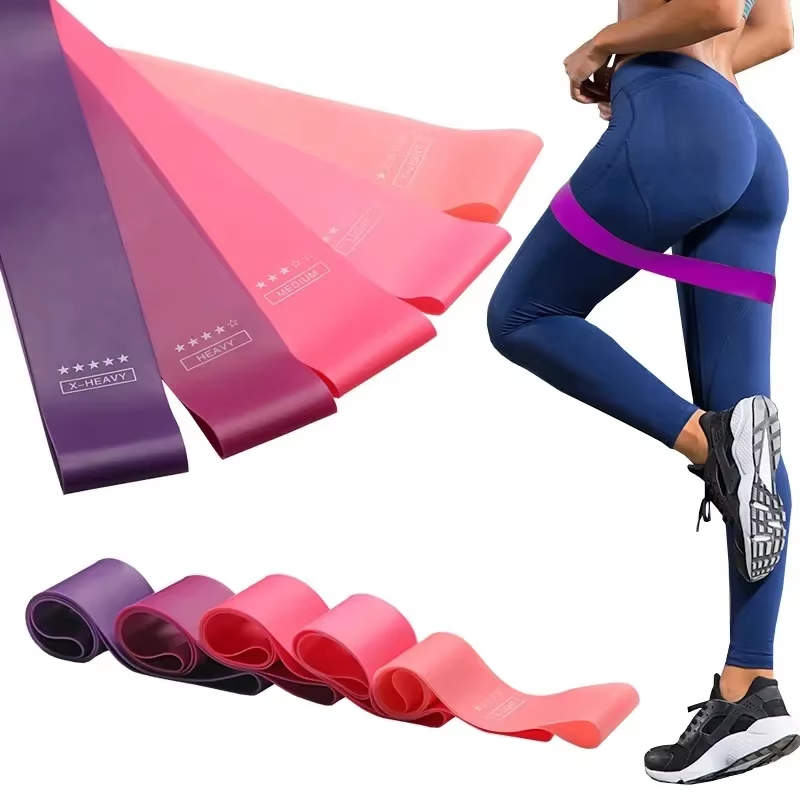 Crossfit Training Gear - Rubber Resistance Bands Portable Fitness Workout
