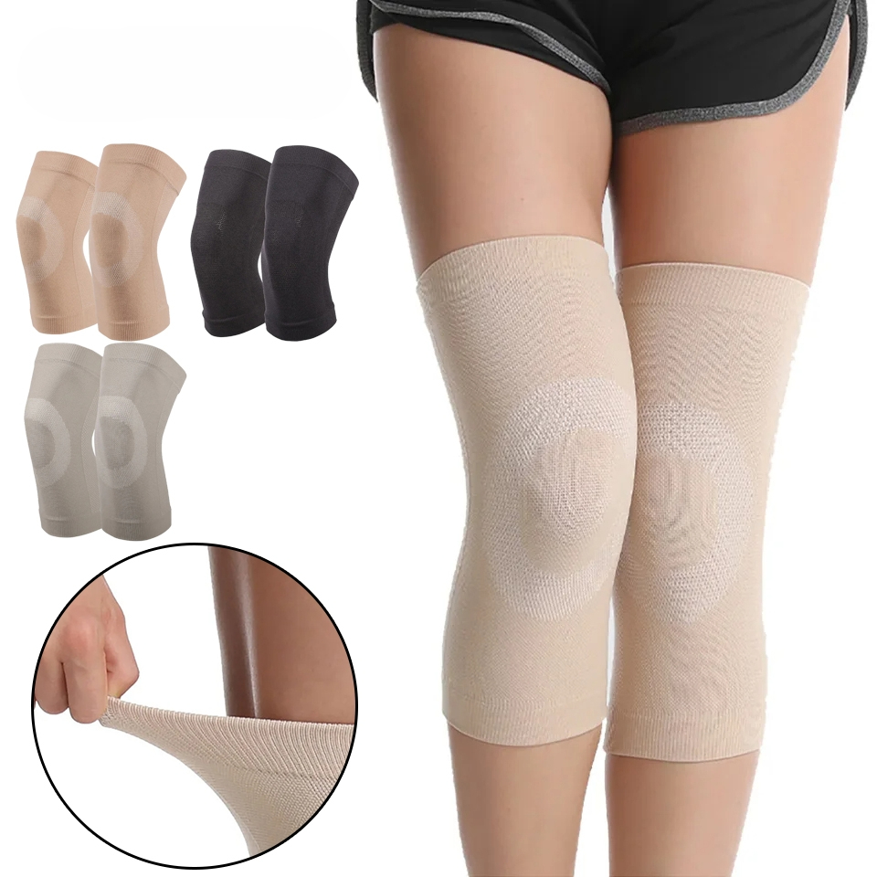 1Pair Summer Ultra Thin Knee S - Knee Sleeve Pair 评论和价格