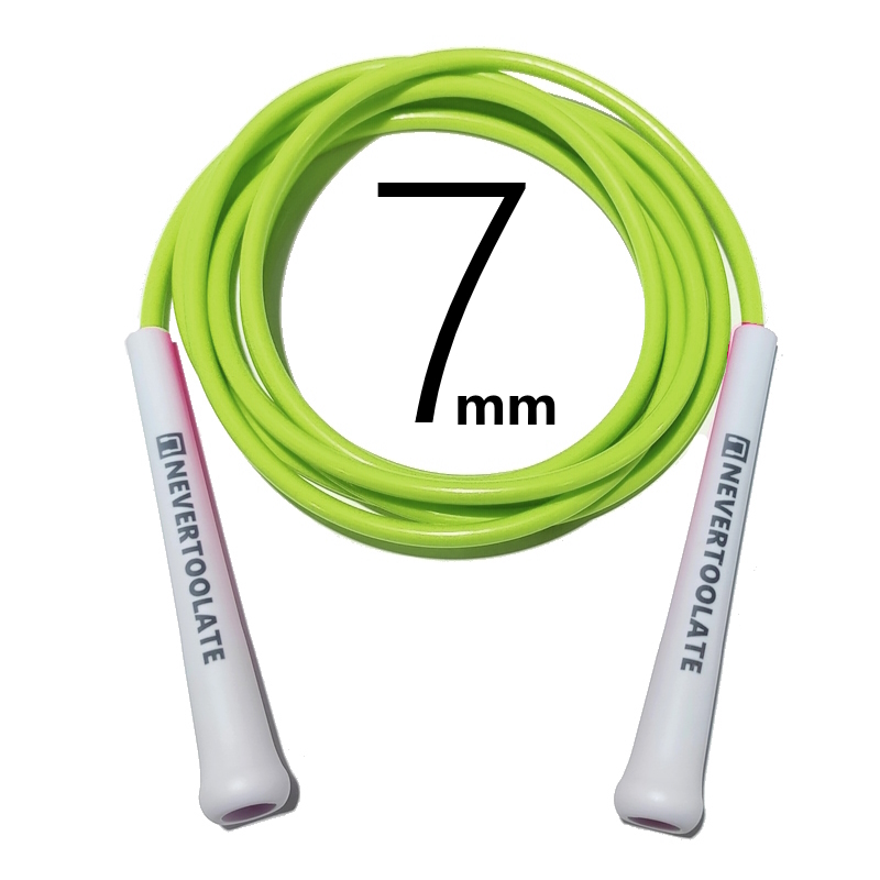 7mm diameter PVC AND PU MATERI - Skipping Rope Pvc 评论和价格