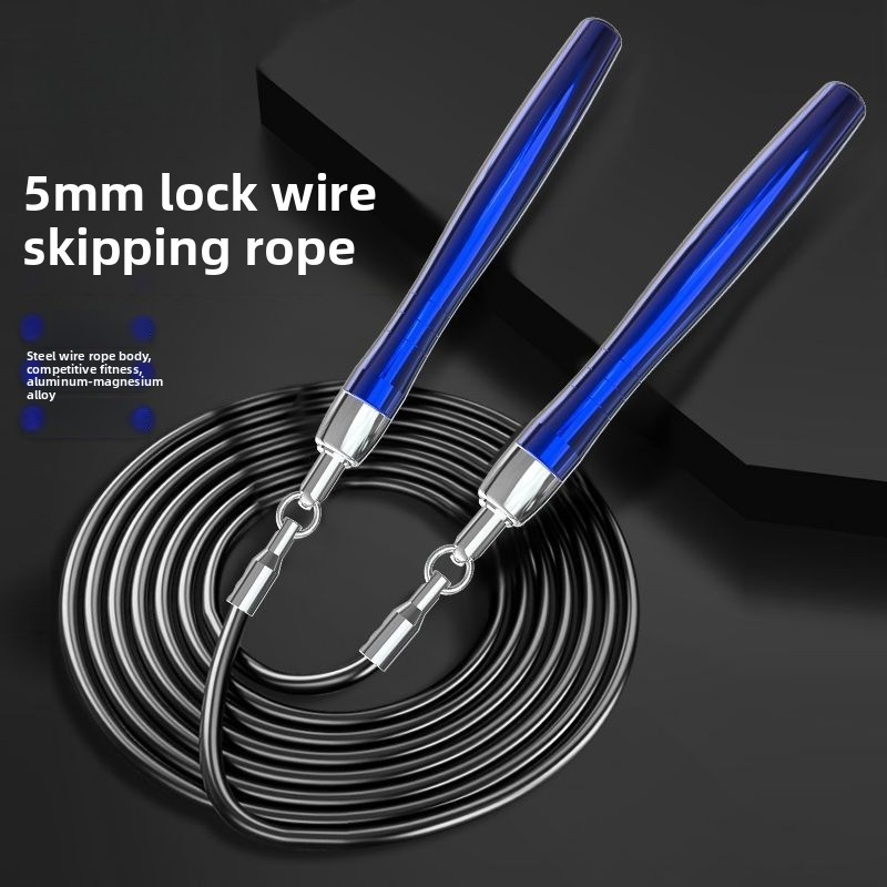 5mm Thick Steel Wire Jump Rope - Jump Rope Speed Bearing 评论和价格