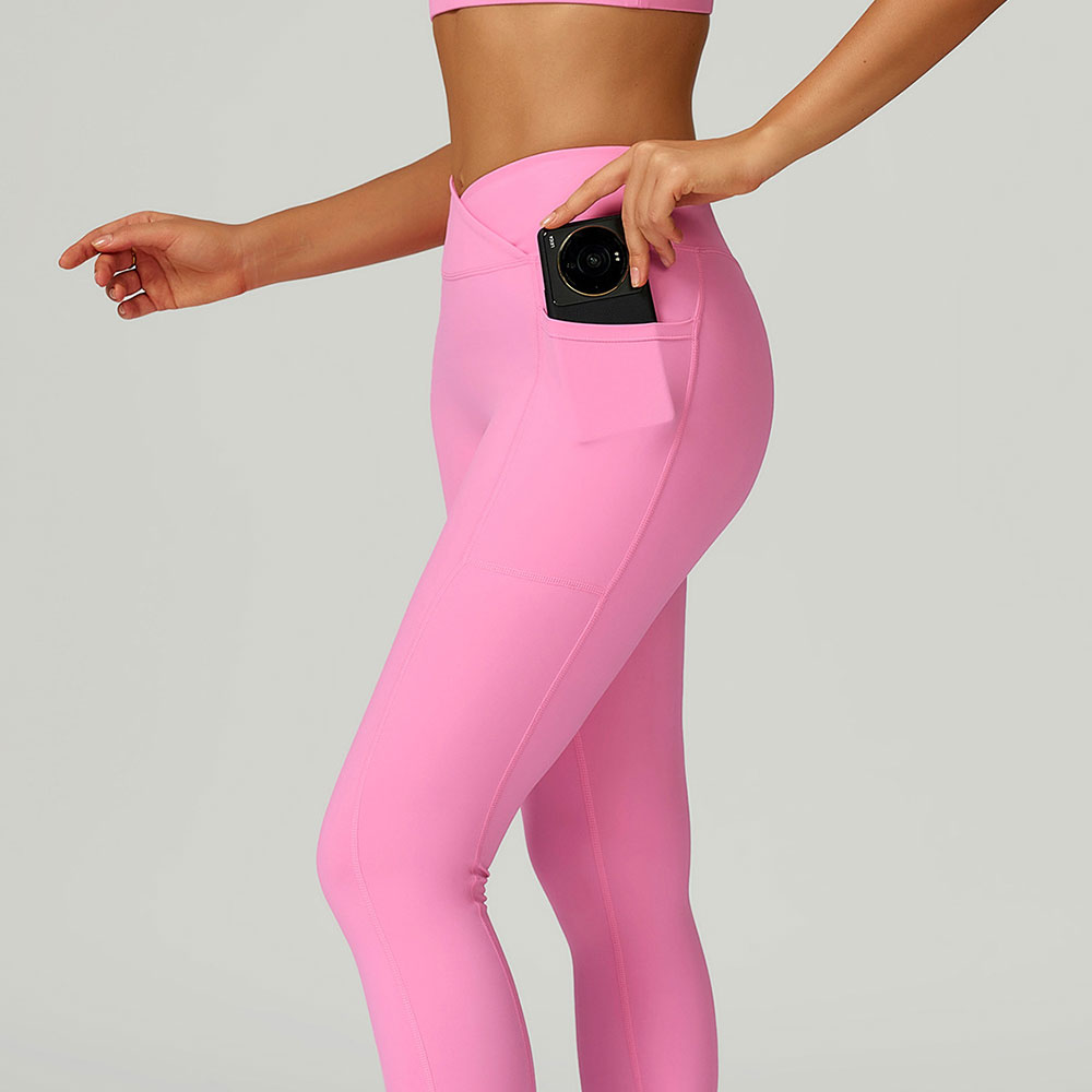 Cross Waist Head Yoga Leggings - Crossfit Equipment 评论和价格