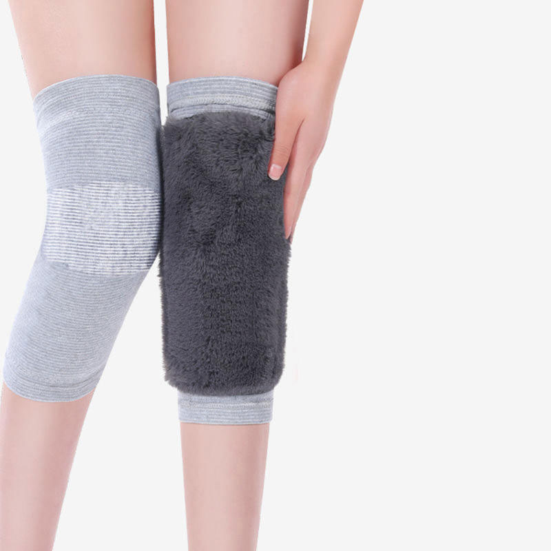 Winter Warm Knee Joint Pain Ar - Knee Sleeve Pair 评论和价格