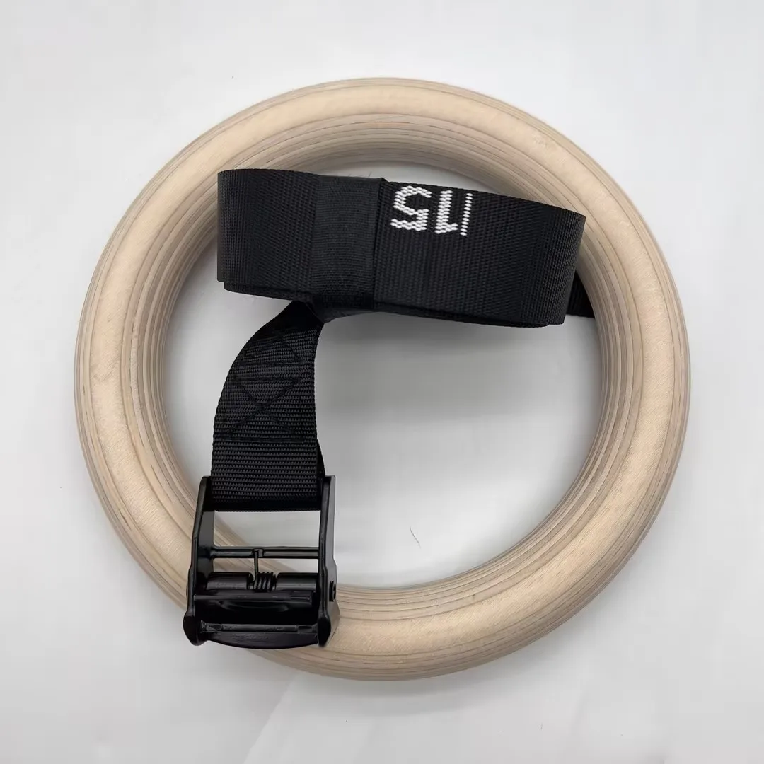 Safe Durable Birch Wood Fitnes - Gymnastic Ring Wood 评论和价格