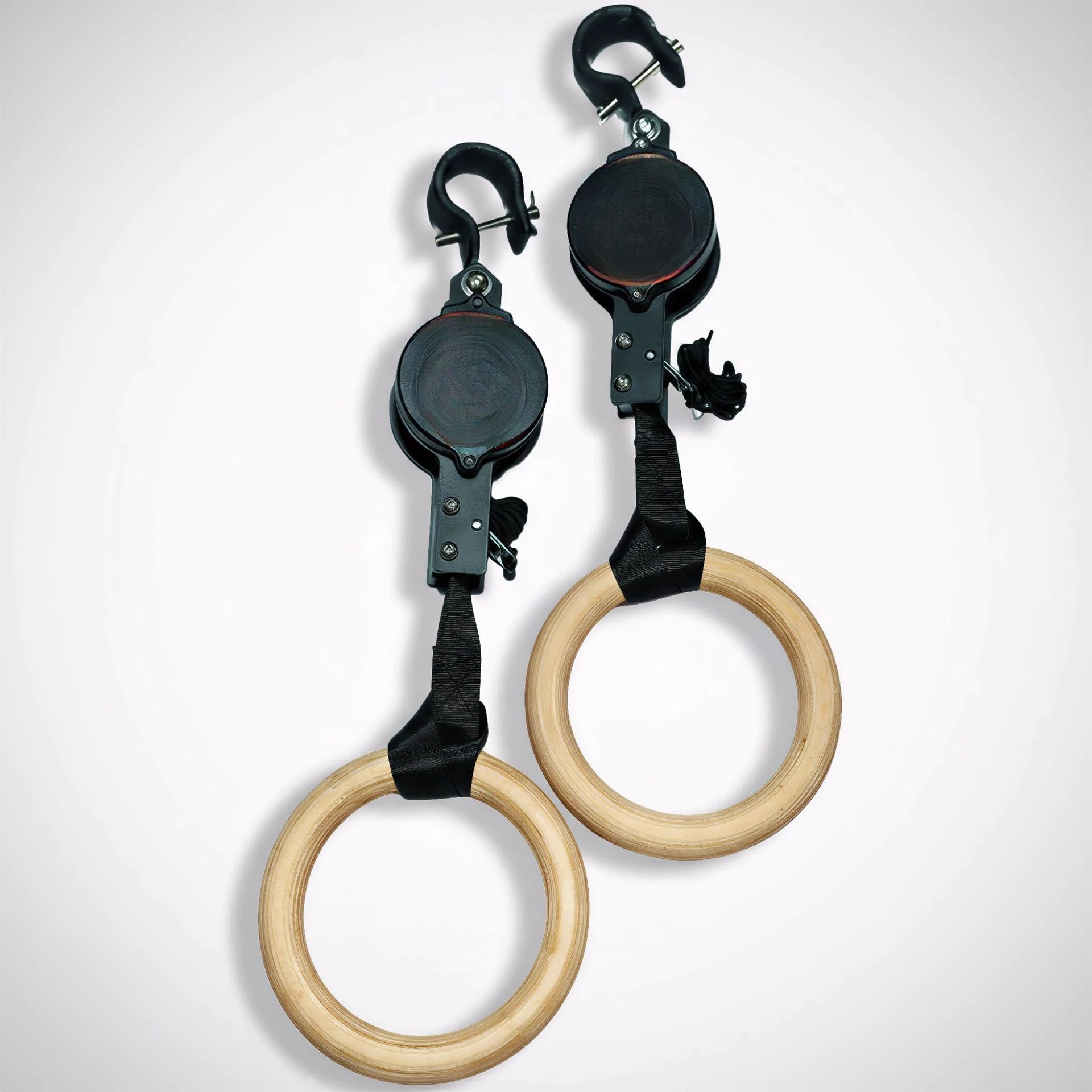 Safe Durable Birch Wood Fitnes - Gymnastic Ring Wood 评论和价格