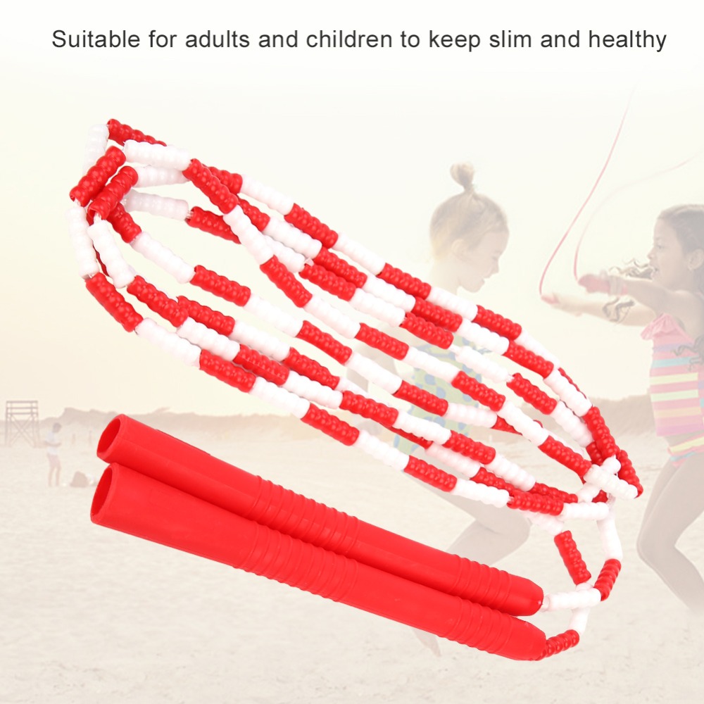 Rope skipping PVC Beads Beaded - Skipping Rope Pvc 评论和价格
