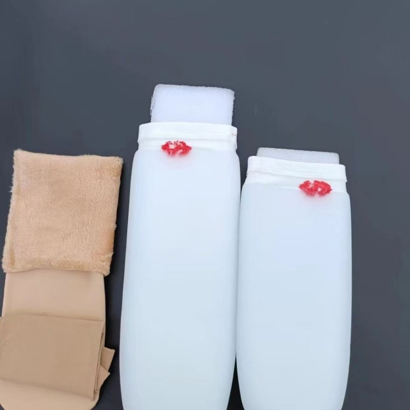 Calf Prosthetic Gel Sleeve for - Knee Sleeve Pair 评论和价格