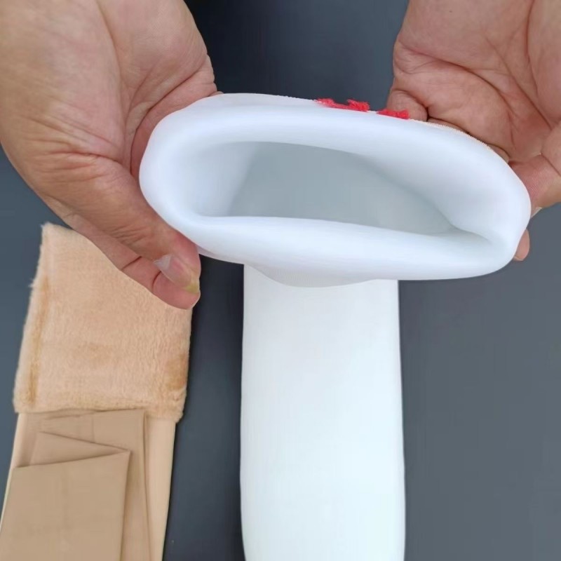 Calf Prosthetic Gel Sleeve for - Knee Sleeve Pair 评论和价格