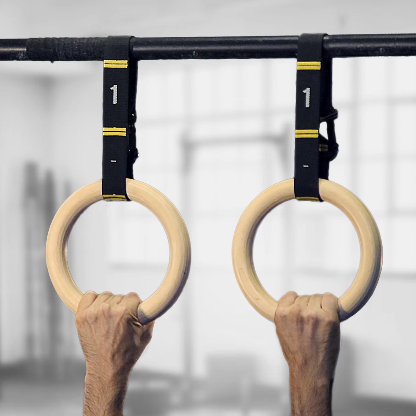 28/32mm Wood Gymnastic Rings N - Gymnastic Ring Wood 评论和价格