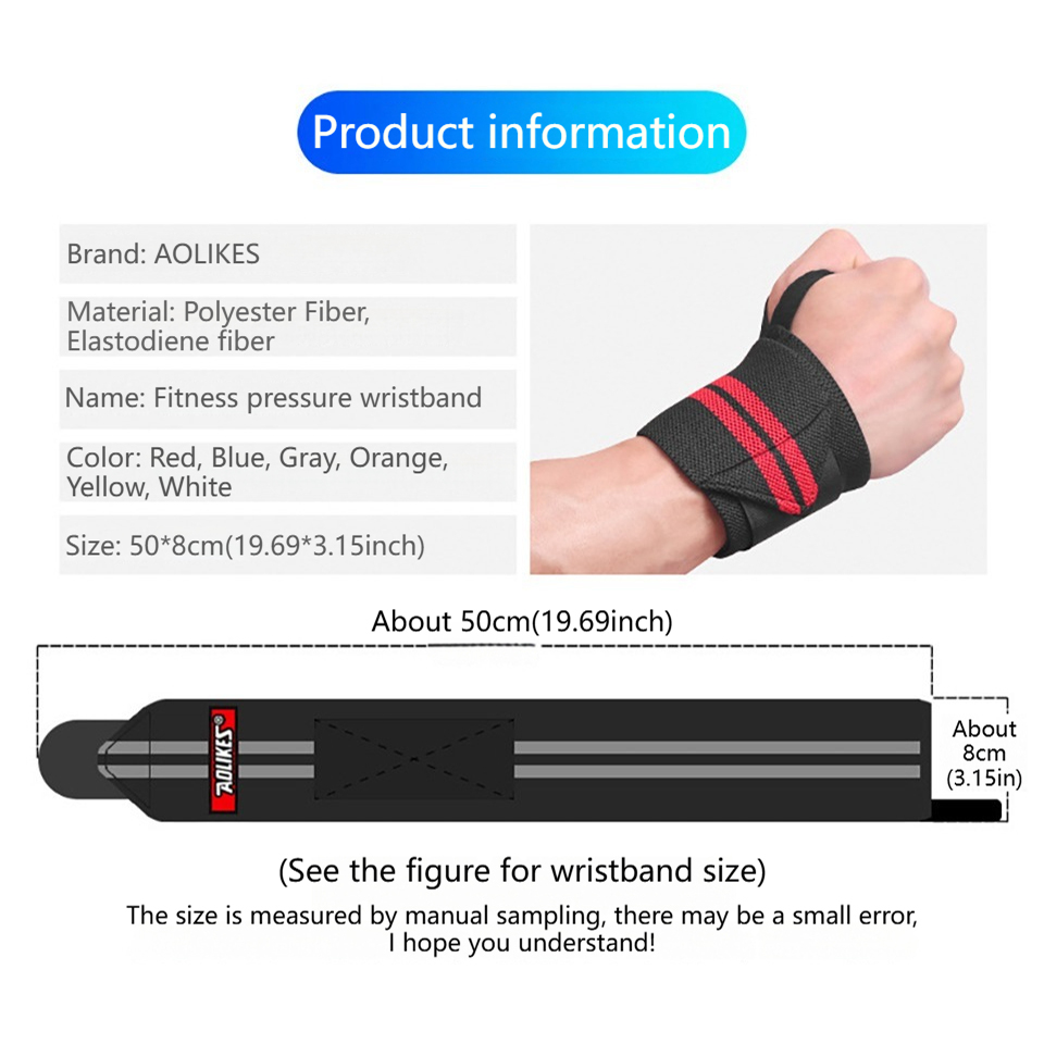 AOLIKES Fitness Wrist Wraps We - Crossfit Equipment 评论和价格