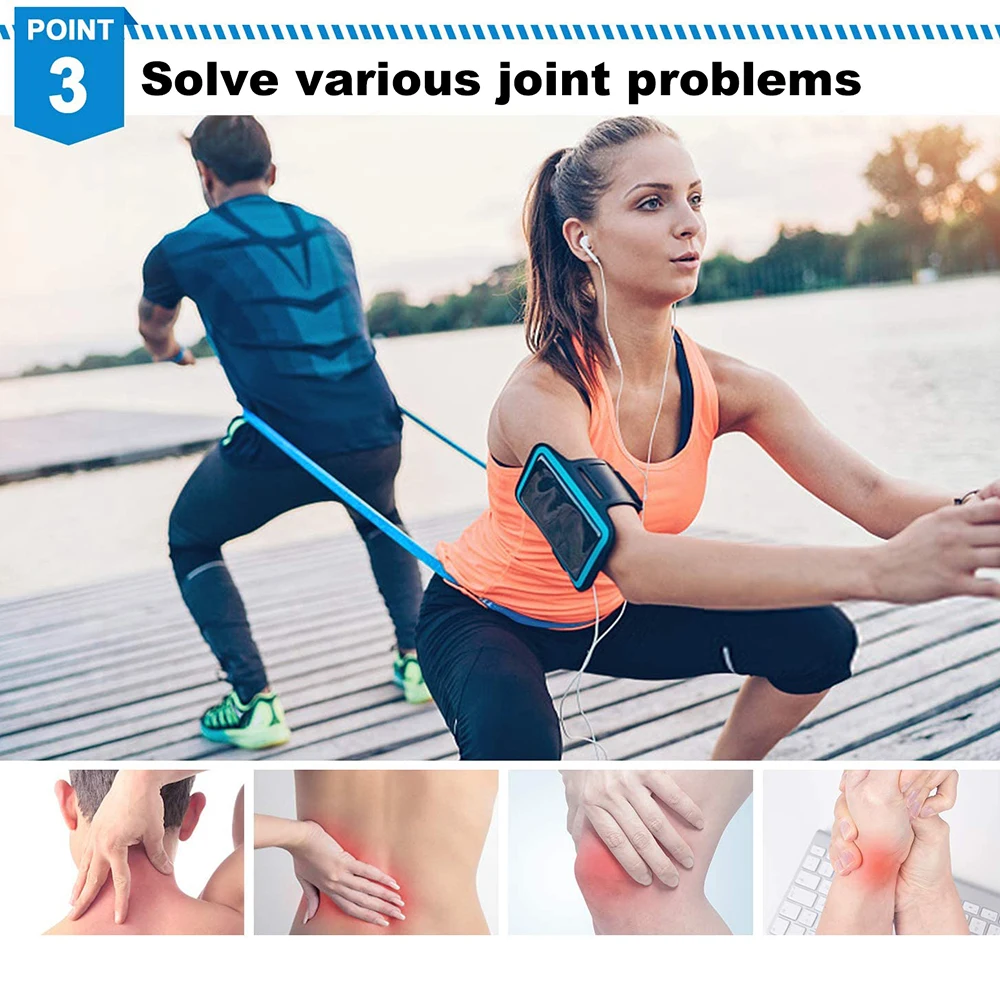 4Pcs/Set Elastic Fitness Bands - Crossfit Training Gear 评论和价格